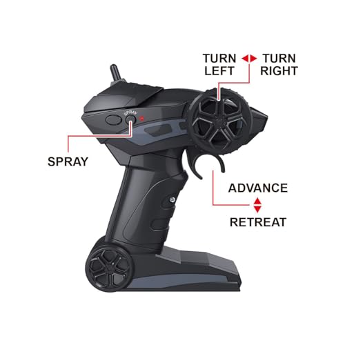 Image of RC Rock Crawler 2x2 Big Tyre Monster Truck | Metal Body, Dual Motor, Remote Control, Rechargeable Battery, Off-Road Climbing Car for Kids & Adults