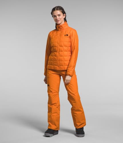 THE NORTH FACE Jaqueta feminina ThermoBall Eco Snow Triclimate, Misty Sage/Mandarim, G