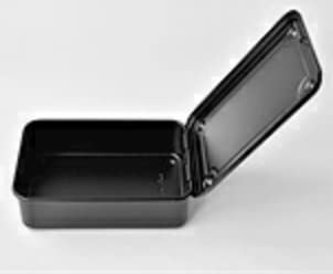 Toyo Steel Tool Box T-150 Bk (Black) H6.06×W4.13×D2.04Inch Steel Trunk For Pegs, Metal Fittings, Pen, Accessory, Stamps And Photo Made In Japan #TOP3