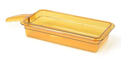Prince Castle Single Handle Pan for Single Side Dedicated Holding Bins, Modular Holding Bins and Extended Holding Bins - Commercial Toaster and Holding Bin Pans for Food Service Environments