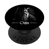 Dieu nordique Valhalla Viking Odin PopSockets PopGrip Interchangeable