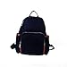 SANFASHION Sacs Sac Mode Femmes Fille, Sac Polaire Étudiants En Peluche Sac D'école Voyage Tote Backpack - Bleu foncé 1
