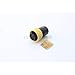 Conxall 3280-8Sg-328Cc5 Multi-Con-X, Yellow Coupling Straight Cable Plug 8 Socket - Crimp Contacts