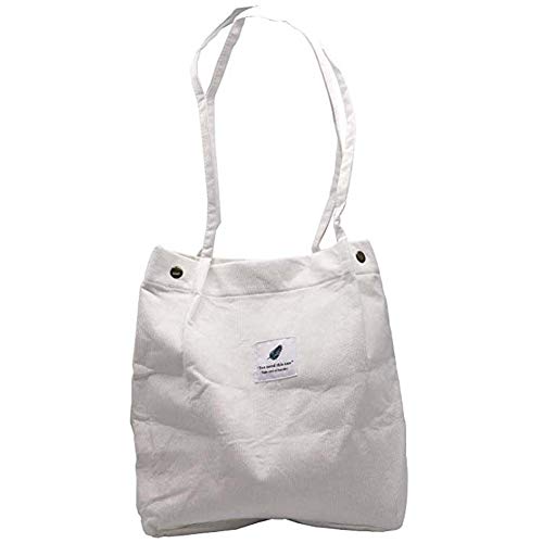 Bolso de lona de algodón para mujer, estilo casual, bolsa de viaje de doble uso, bolsa de playa, bolsa de hombro, bolsa de la compra de vacaciones, bolsas de la compra para mujeres y niñas estudiantes