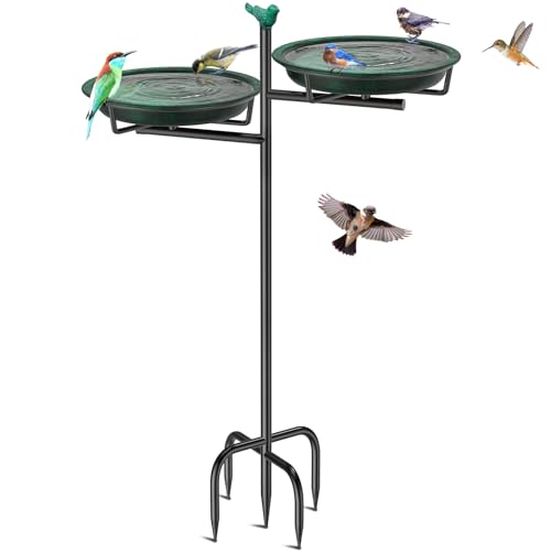 Mangeoire à oiseaux pour extérieur stable contre le vent