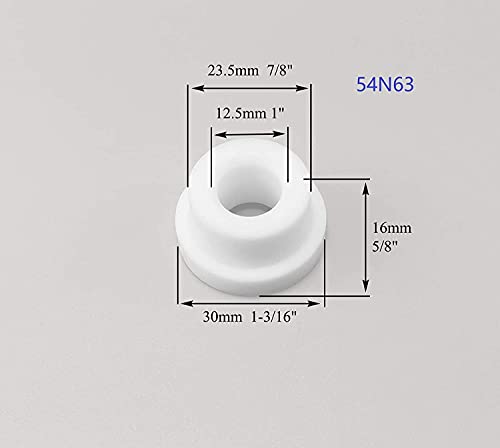 Image of RIVERWELD TIG Gas Lens Gas Gasket 17GLG20 18CG-20 18CG 54N01 54N63 | Insulator Cup Assort kit for PTA DB SR WP 17 18 26 TIG Welding Torch Accessories 10pcs