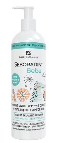 Seboradin Clean BEBE Savon Liquide Protecteur, Huile de Thym, Huile D'orange et D-Panthénol, Soulage Les Irritations, Hygiène et Protection, Convient Aux Enfants à Partir de 3 Ans, 200 ml Cover