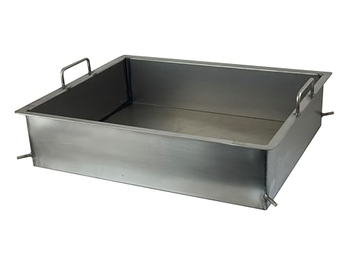 BSR-Grillen Stahlpfanne für 6-flammigen Gasgrill | Grillpfanne | Stahl-Pfanne | Wanne | ca. 105 x 45 cm | 15 cm tief | aus hochwertigem Stahl | massive Ausführung | ideal zum grillen und braten BSR-Grillen Stahlpfanne für 6-flammigen Gasgrill | Grillpfanne | Stahl-Pfanne | Wanne | ca. 105 x 45 cm | 15 cm tief | aus hochwertigem Stahl | massive Ausführung | ideal zum grillen und braten