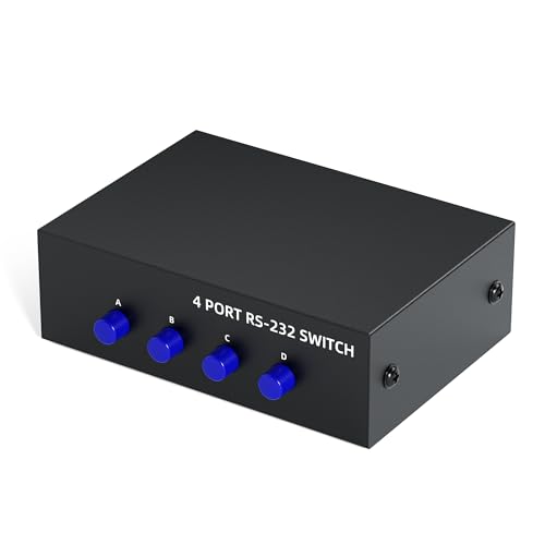 DriverGenius 1i/4o RS-232 Interface Serial Switcher Box – RS232-SW-IV ...