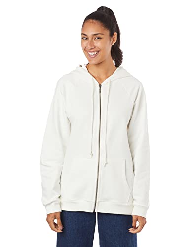 Jaqueta Básica Feminina De Moletom Oversized Com Ziper