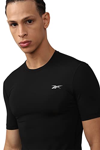 Image of Reebok Solid Regular Fit Men's T Shirts