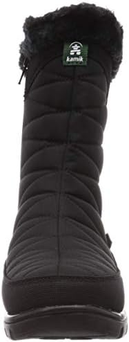 Kamik womens Snow Boot, Black, 6 US | Image 1