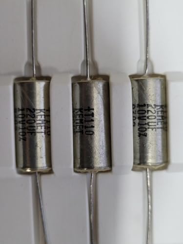 Generic (1 PC) T110D227K010AS KEMET Compatible with CAP TANT 220UF 10% 10V AXIAL