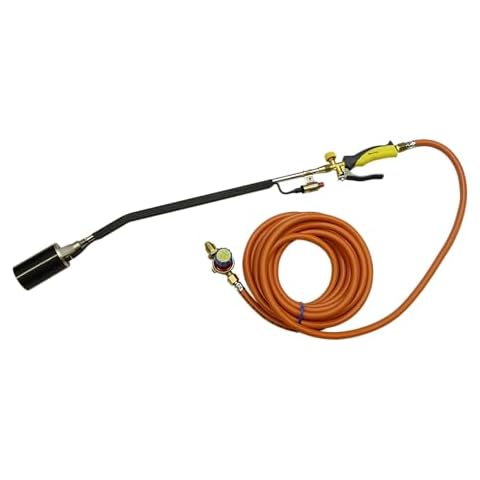 Extended Propane Gas Torch with Regulator Cover