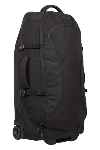 Mountain Warehouse Voyager 50L Wheelie Rucksack - Durable Backpack - For Travelling, Camping Jet Black One Size - 2