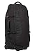 Mountain Warehouse Voyager 50L Wheelie Rucksack - Durable Backpack - for Travelling, Camping Jet Black One Size