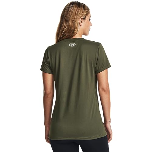 Image of Under Armour Womens Tech V-Neck Short-Sleeve T-Shirt