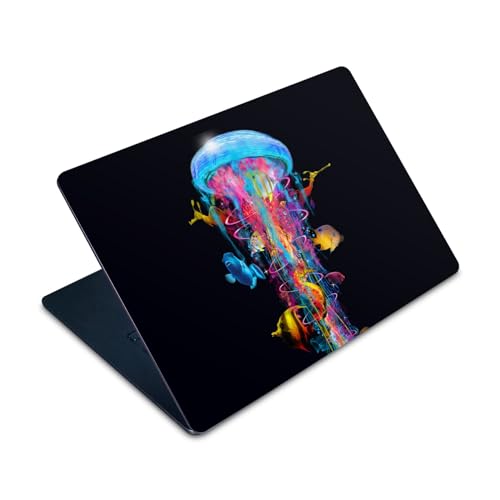 Vinyle autocollant MacBook Air 15 M2 Dave Loblaw motif méduse étanche et mat