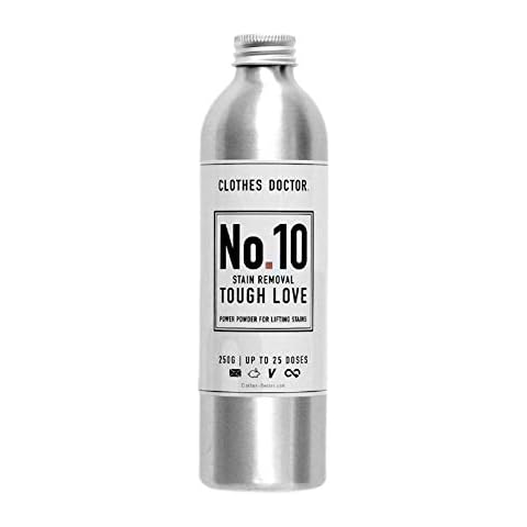 250g Powerful All Purpose Stain Removal and Whitener Washing Granules Powder - Made in Britain | Tough Love Laundry Washing Powder for Pre-Soak Machine Wash Boost | Plastic & Cruelty Free | 25 Doses Cover