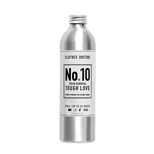 250g Powerful All Purpose Stain Removal and Whitener Washing Granules Powder - Made in Britain | Tough Love Laundry Washing Powder For Pre-Soak Machine Wash Boost | Plastic & Cruelty Free | 25 Doses