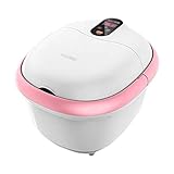 CHDGYK Elektrisches Fuß-Whirlpool-Massagegerät mit Wärme, elektrische Massage-Fußwanne