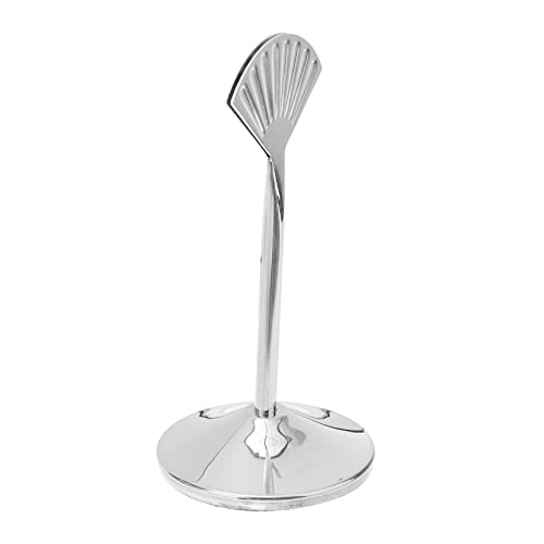 BUGUUYO Table Number Plate Holder Menu Card Stand in Stainless Steel for Engagement Shower Decorations