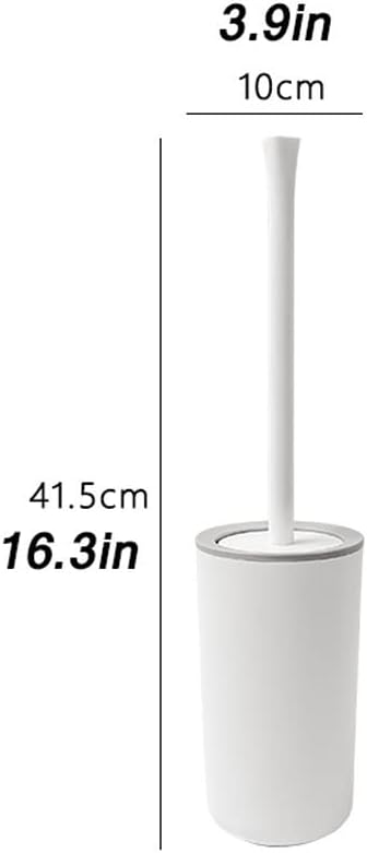 Toilet Brush Holder Toilet Brush Holder Bathroom Toilet Cleaning Brush 360° No Dead end Toilet Bowl Brush Household Floor Long Handle Toilet Brushs Set Toilet Brush Holders