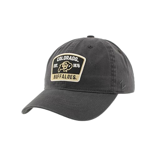 Colorado Buffaloes NCAA Officially Licensed Hat Scholarship Patch Charcoal Switchback