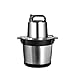 ABOVEHILL Tritacarne Robot da Cucina Frullatore 6l in Acciaio Inox Tritacarne Elettrico Mixer per Frutta Carne Aglio Noci Cucina Chopper Strumento