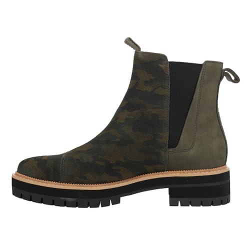 TOMS Womens Forest Camouflage Dakota Casual Boots - Green3