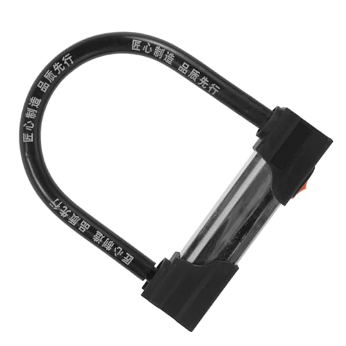 HANABASS 1Set Durable Multi Function U Lock for Bicycle Bike Bike Lock with Keys Theft Protection Suitable for Scooters and Motorcycles Cycle Locking