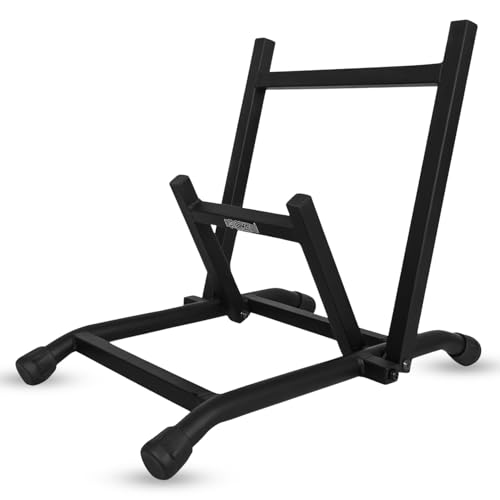 5 CORE Guitar Amp Stand Heavy Duty Foam Cover Arm Adjustable Low Profile Collapsible (Amp Stand)