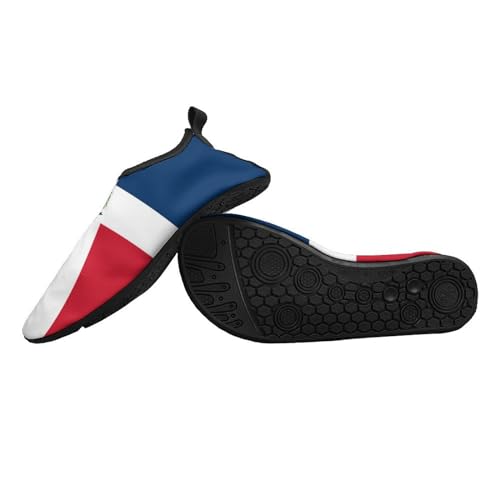 GeRRiT Dominican Republic Flag Water Shoes for Women Men Quick-Dry Aqua Socks Swim Beach Barefoot Yoga Surf Pool Camping2