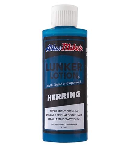 Mike's Fising Bait/Lure Lunker Lotion (Herring/Blue, Regular)
