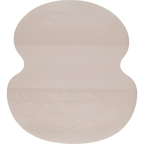 Garment Guard: disposable adhesive underarm shields ECONOMY (thin), beige, 10 pairs sweat pads
