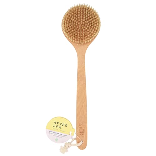 Body Dry Brush with Handle, 1 Brush, AfterSpa
