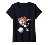 Photo Gallery donna dabbing beagle dog panama jersey panamense pallavolo fans maglietta con collo a v Photo Gallery donna dabbing beagle dog panama jersey panamense pallavolo fans maglietta con collo a v