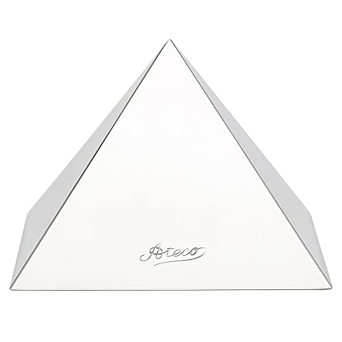 Ateco Stainless Steel Large Pyramid Mold, 4.75 by 3.25-Inches High