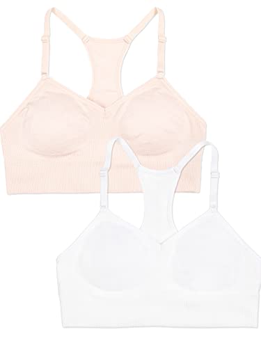 Fruit of the Loom Girls' Seamless Racerback Sport Bra