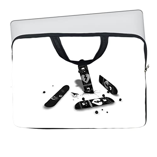 Image of TheSkinMantra Chain Laptop Sleeve Bag Compatible with Laptop /Macbooks /Chrombook /Notebook /Zbook (13.3 Inch [Handle], Mystery)