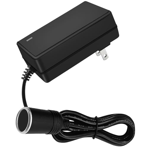 ROTKUEIEE 100V 12V AC-DC 変換アダプター 3A 36W 車用シガーライターソケット 車用品家庭で使える 低発熱まで 変換アダプター 出力36W未満の車載電気製品対応 100cm PSE認証