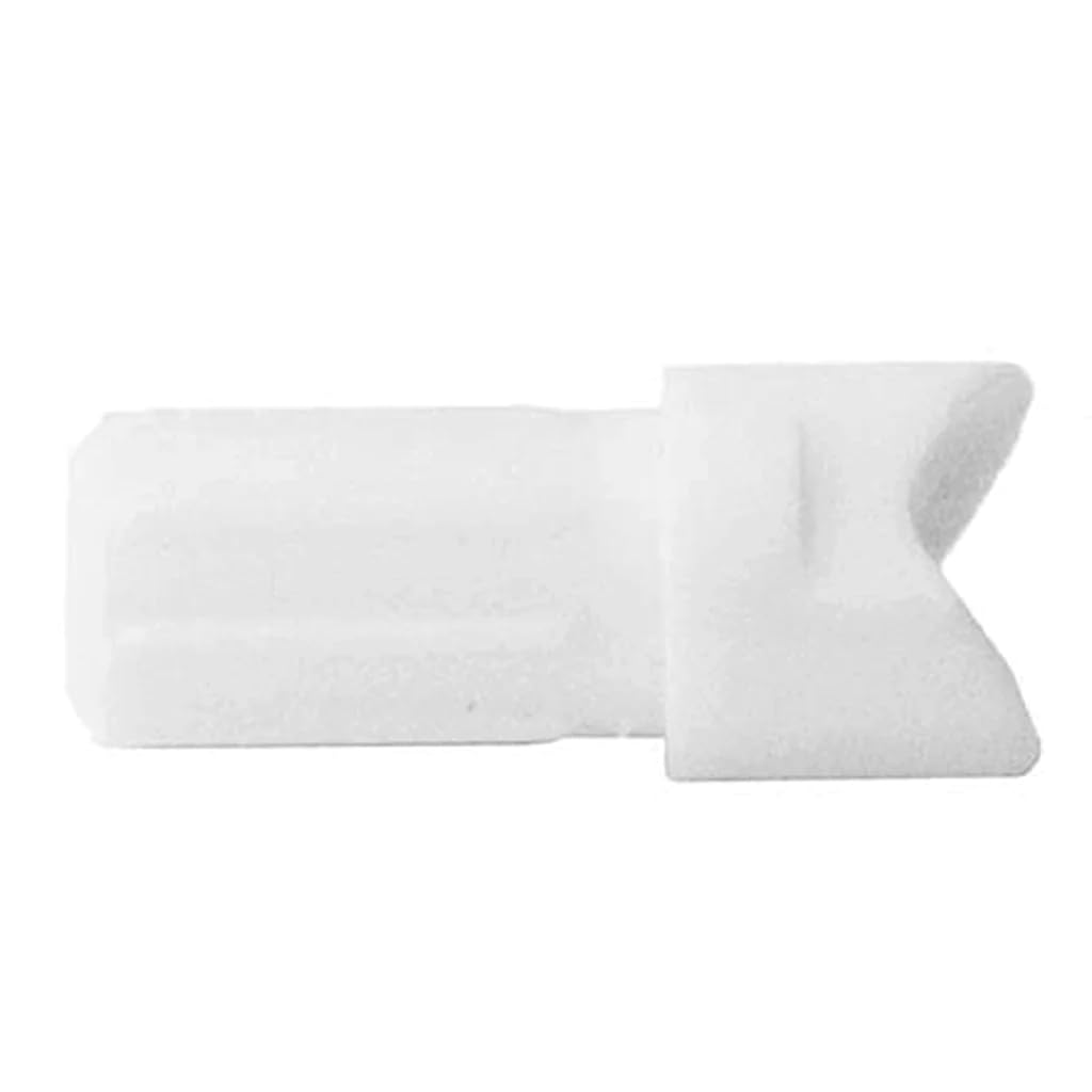 Easton Nock 9MM Flat Back White (36)