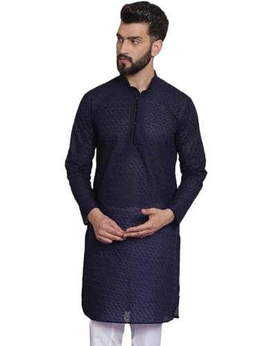 Image of SOJANYA Men's Silk Blend Regular Fit Casual (Since 1958 Woven Design Kurta with Churidar & Embroidered Nehru Jacket