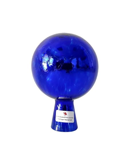 Rosenkugel Gartenkugel 9 cm aus Glas Venezia Mini Maritim, verspiegelt | für Garten, Pflanzentopf oder Balkon