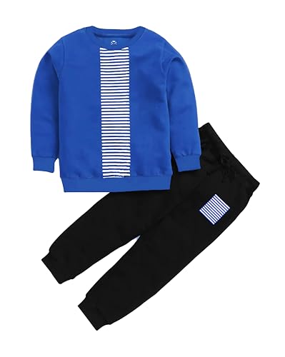 Image of Dress for kids 100% Cotton Brushed Fabric Long Sleeve sweatshirt, Jogger Pant. - Kids Clothes for boys. Casual Wear. All-Season Wear & Comfortable Fit