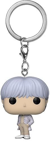 Funko Pop! Keychain: BTS, Suga Novelty Keyring, Collectable Mini Figure, Stocking Filler, Gift Idea, Official Merchandise