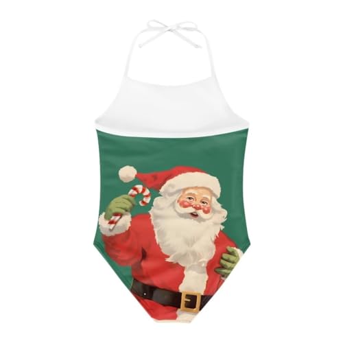 Image of Christmas One-Piece Swimsuits Beach Swimwear Bathing Suit for 3-10 Years Girls