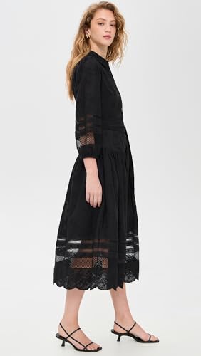 Shoshanna Women's Cotton Eyelet Magnolia Dress4