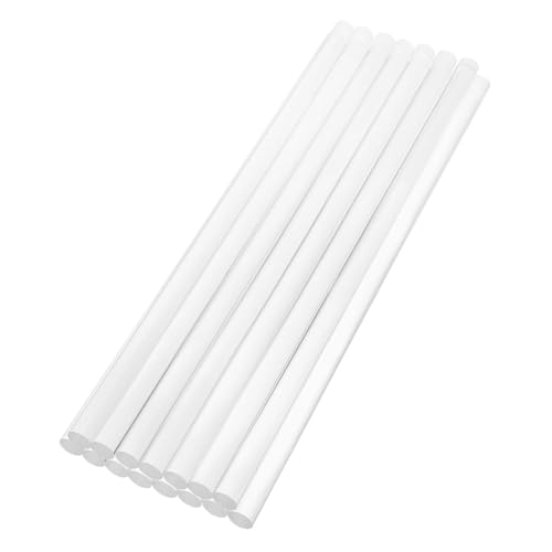 Bâtons acrylique transparent tiges rondes pour gâteaux lollipops et bricolage créatif