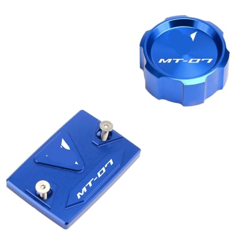 Ölbehälter Abdeckung Vorne Hinten bremsflüssigkeit Reservoir Abdeckung öl einfülldeckel Reifen ventil Kappe Für Ya&maha MT07 MT 07 FZ07 2015-2020 2021 2022 2023